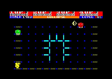 Collapse (UK) (1985) (Trainer) screen shot game playing